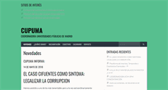 Desktop Screenshot of cupuma.org