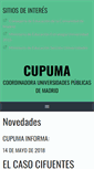 Mobile Screenshot of cupuma.org