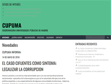 Tablet Screenshot of cupuma.org